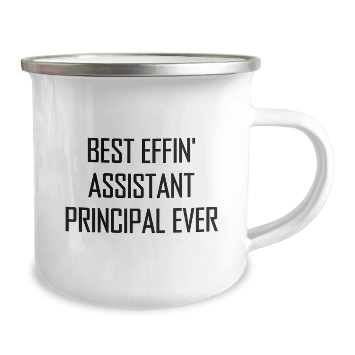 Funny Assistant Principal Gifts for Men, Unique Birthday Mugs, 'Best Effin' Assistant Principal Ever' Quote, Camping Mug for Assistant Principals, Gift from Friends - Image 2