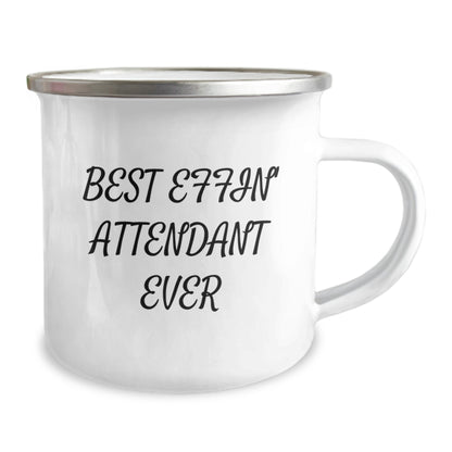 Funny Attendant Camping Mug Gifts for Family Mom from Men Unique - Image 2