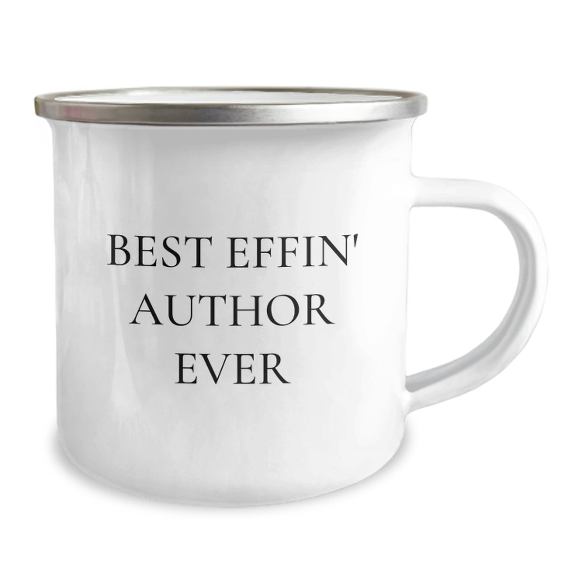 Unique Author Gifts for Men, Best Effin' Author Ever Camping Mug, Funny Quote, Father's Day Unique Gifts from Family - Image 2