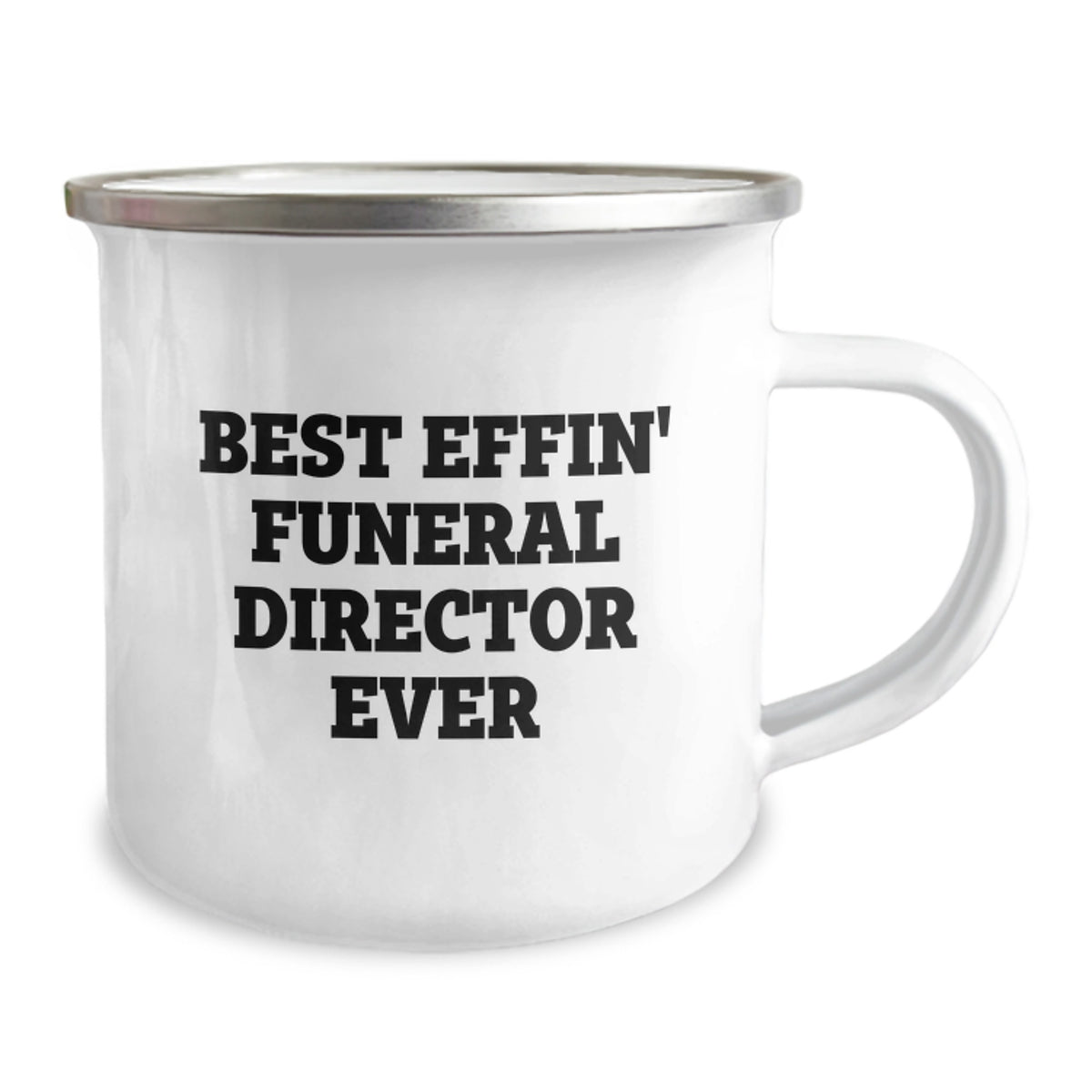 Funny Funeral Director Gifts for Men, Best Effin' Ever Camping Mug for Father's Day Unique Gifts from Family - Image 2