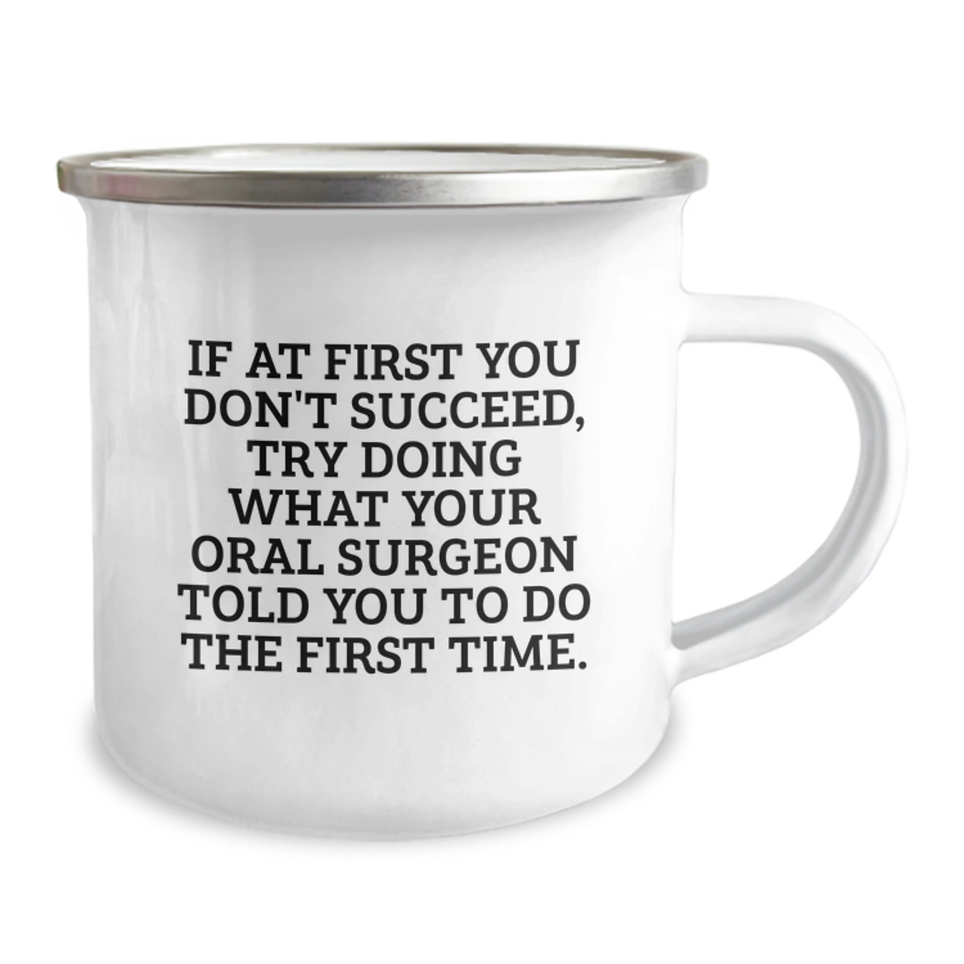 Oral Surgeon Gifts for Men Funny Camping Mug Valentine's Unique Presents from Friends - Image 2