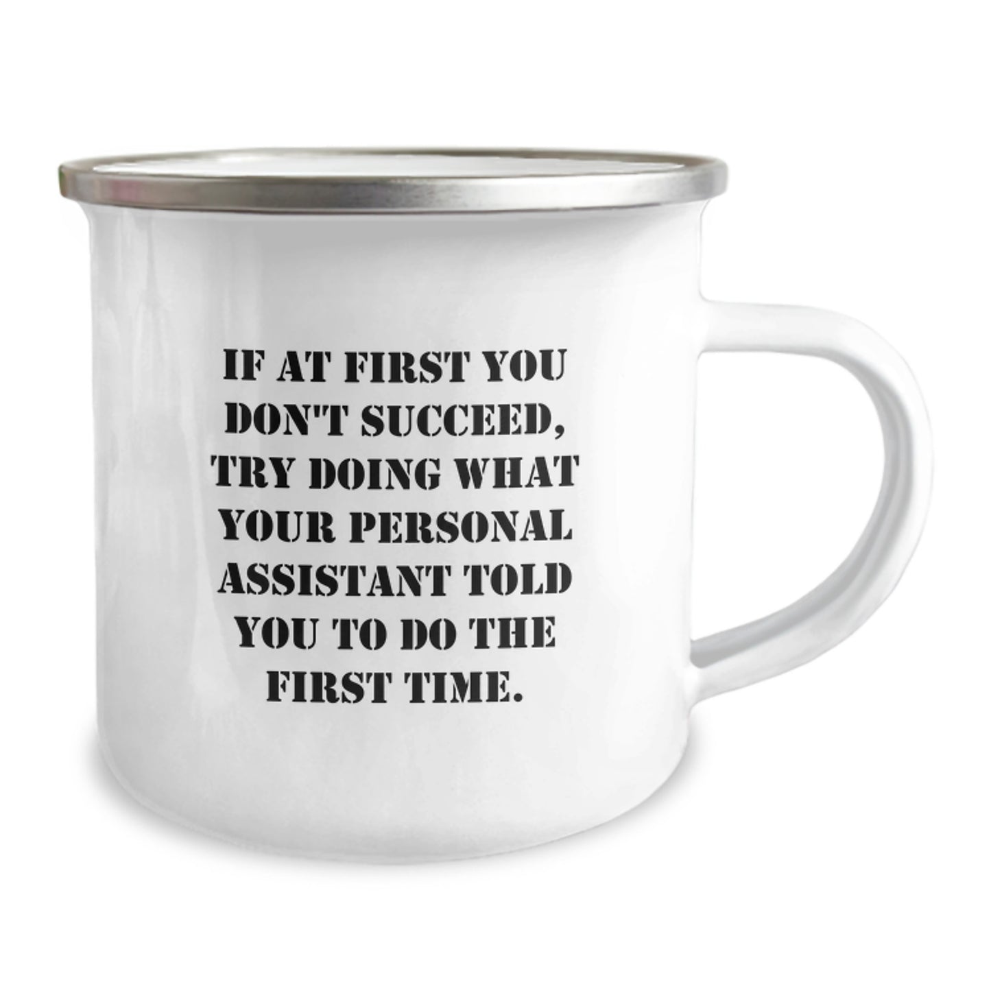 Funny Personal Assistant Camping Mug Gifts for Men Women Friends Coworkers Family from Personal Assistant Enthusiasts - Image 2
