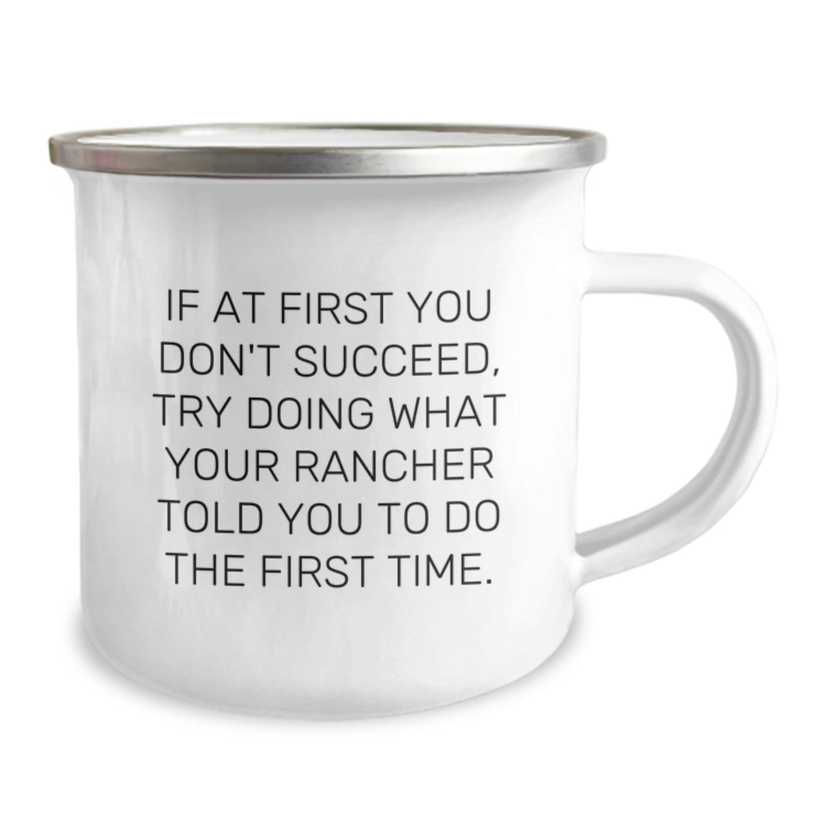 Rancher Inspired Funny Camping Mug Gifts from Men to Graduation Unique Rancher Friends - Image 2