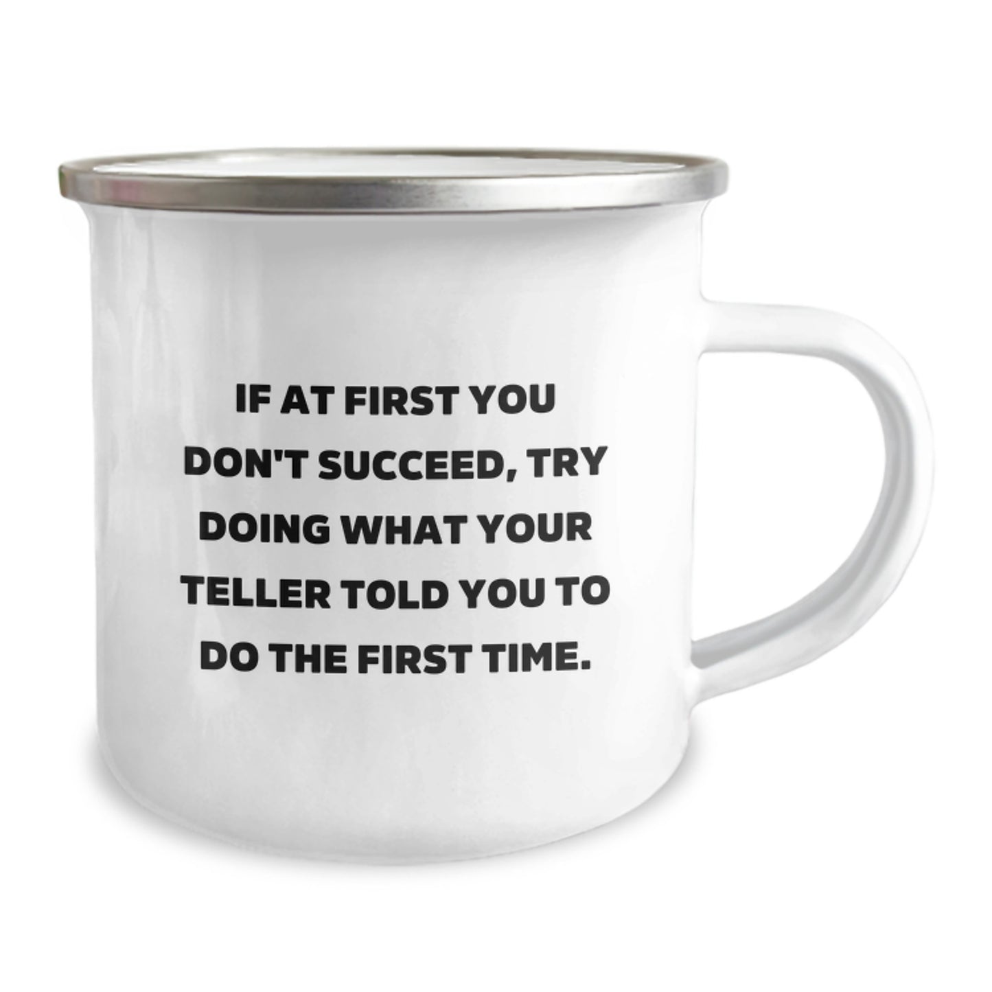 Funny Teller Inspired Camping Mug Gifts from Friends for Teller Graduation Unique Gift - Image 2