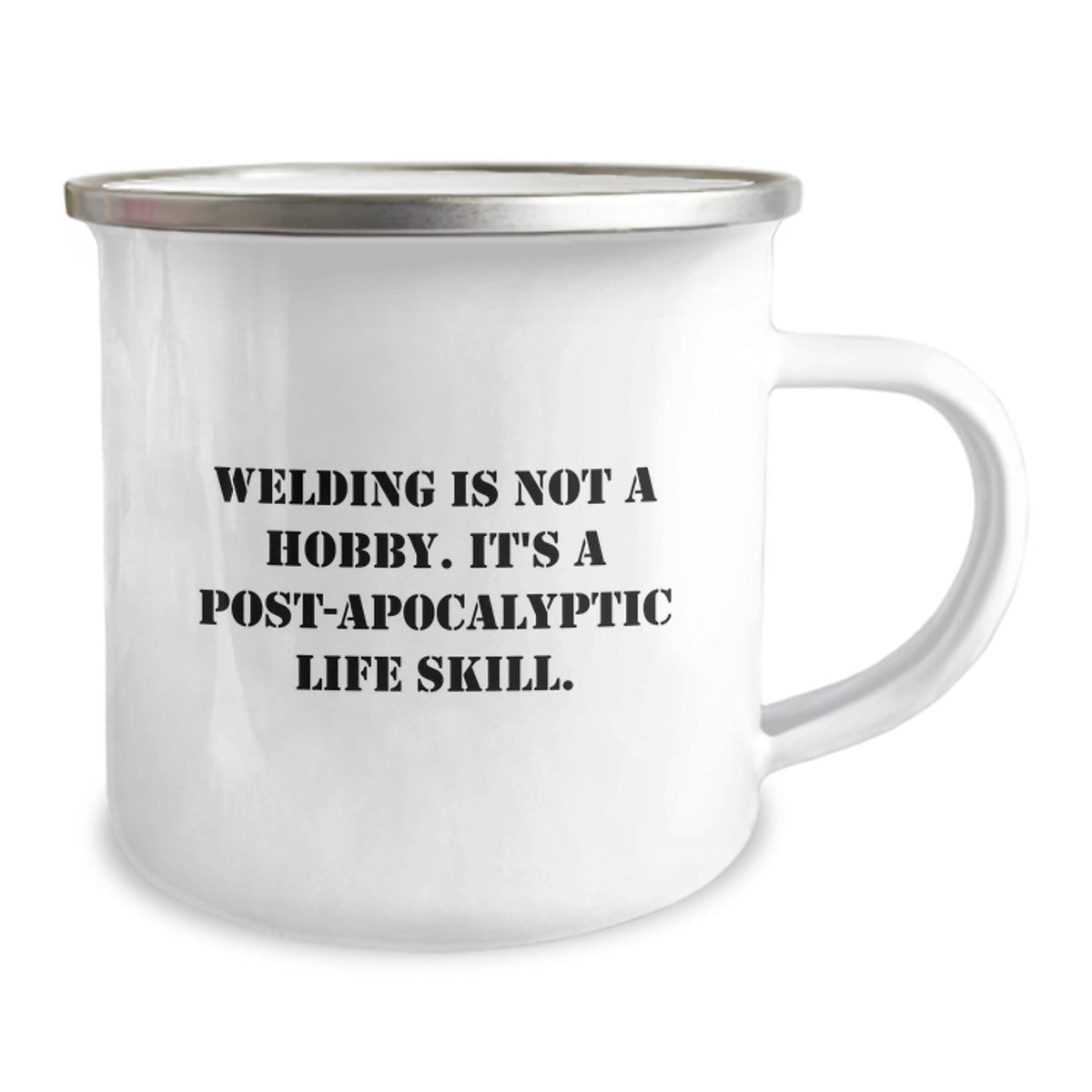 Welding Mugs Funny Quote Gifts from Friends for Birthday, Camping Mug for Welding Enthusiasts, Post-apocalyptic Life Skill - Image 2