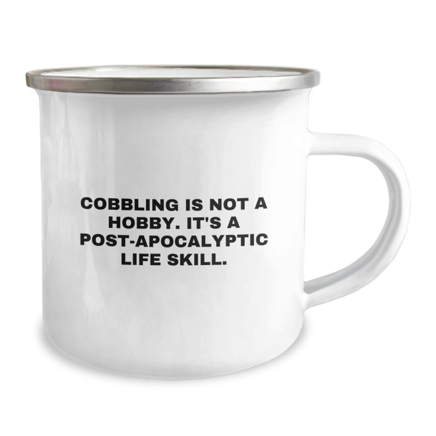 Cobbling Life Skills Graduation Unique Gifts from Friends - Funny Camping Mug for Men - Image 2