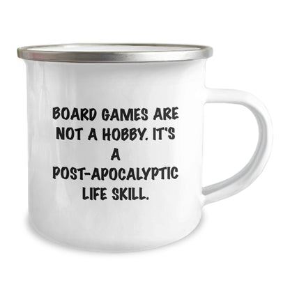 Funny Board Games Camping Mug Gifts for Board Game Lovers from Friends - Unique Graduation Presents - Image 2
