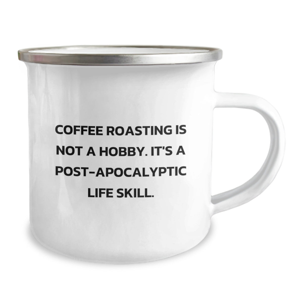 Coffee Roasting Camping Mug, Funny Quote Gift from Men to Friends, Gifts for Coffee Roasters, Graduation Unique Gifts - Image 2