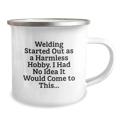 Funny Welding Quotes Gifts from Friends for Welding Lovers, Graduation Unique Mugs, Camping Mug for Welding Enthusiasts, Men, Women, Friends, Coworkers, Family - Image 2