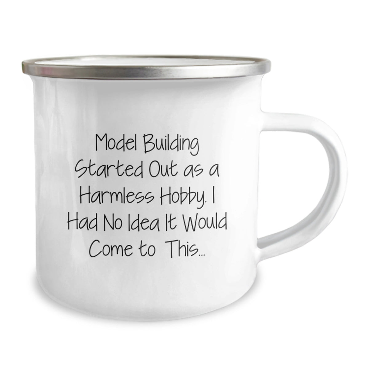 Funny Model Building Gifts from Friends for Graduation - Model Building Camping Mug with Inspirational Quote - Image 2
