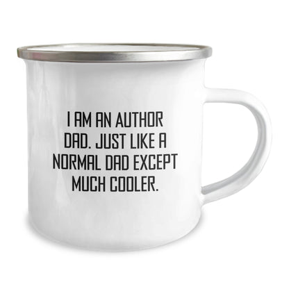 Author Dad Camping Mug Funny Gifts from Men to Graduation Unique Gifts for Author - Image 2