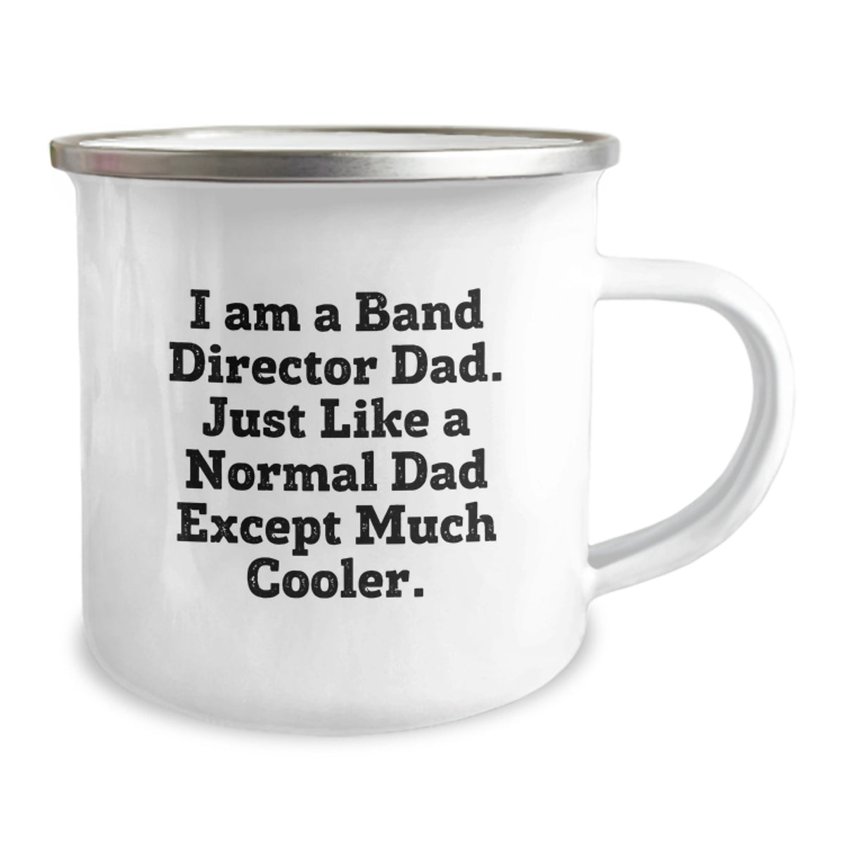 Funny Band Director Dad Gifts from Family for Graduation Unique Camping Mugs, I Am A Band Director Dad Mugs for Husband, Band Director Dad Humor - Image 2