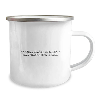 Funny Game Warden Gifts from Dad - Game Warden Dad Camping Mug for Graduation Unique Gifts - Image 2