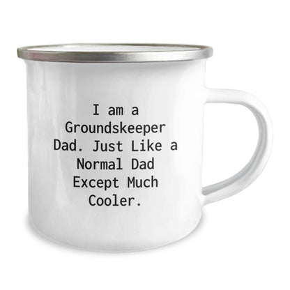 groundskeeper Dad Camping Mug Funny Graduation Unique Gifts from Family - Image 2