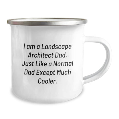 Landscape Architect Keepsake Camping Mug for Him Birthday Gift Vibrant - Image 2