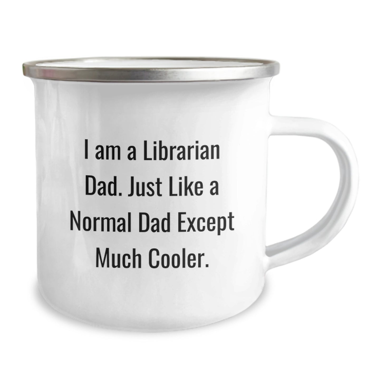 Librarian Keepsake Camping Mug for Him Birthday Gift – Dad Edition - Image 2