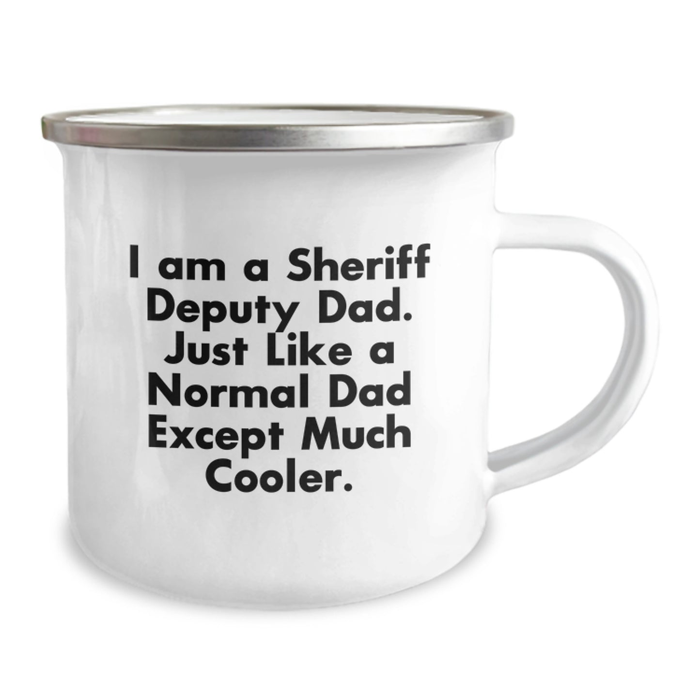 Funny Sheriff Deputy Camping Mug Gifts for Men from Dad - Graduation Unique Gifts - Image 2