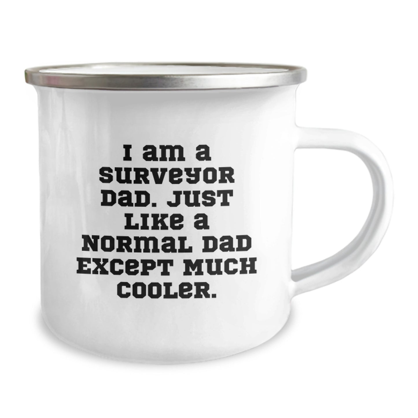 Surveyor Keepsake Camping Mug Birthday Gift for Him Dad Cool - Image 2