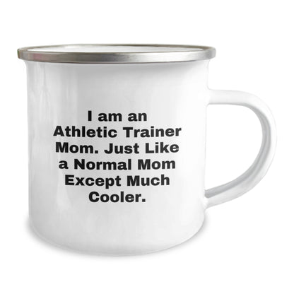 Funny Athletic Trainer Mom Gifts for Graduation - Camping Mug for Her from Family - Inspirational Quote - Image 2
