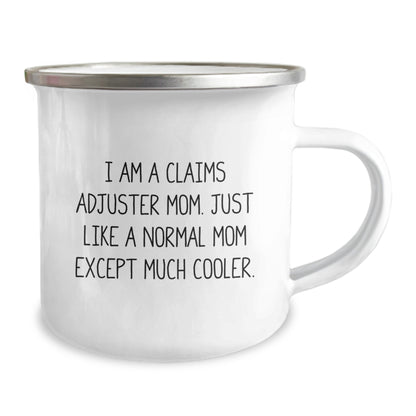 Birthday Gift Claims Adjuster Mom Camping Mug for Her Present - Image 2