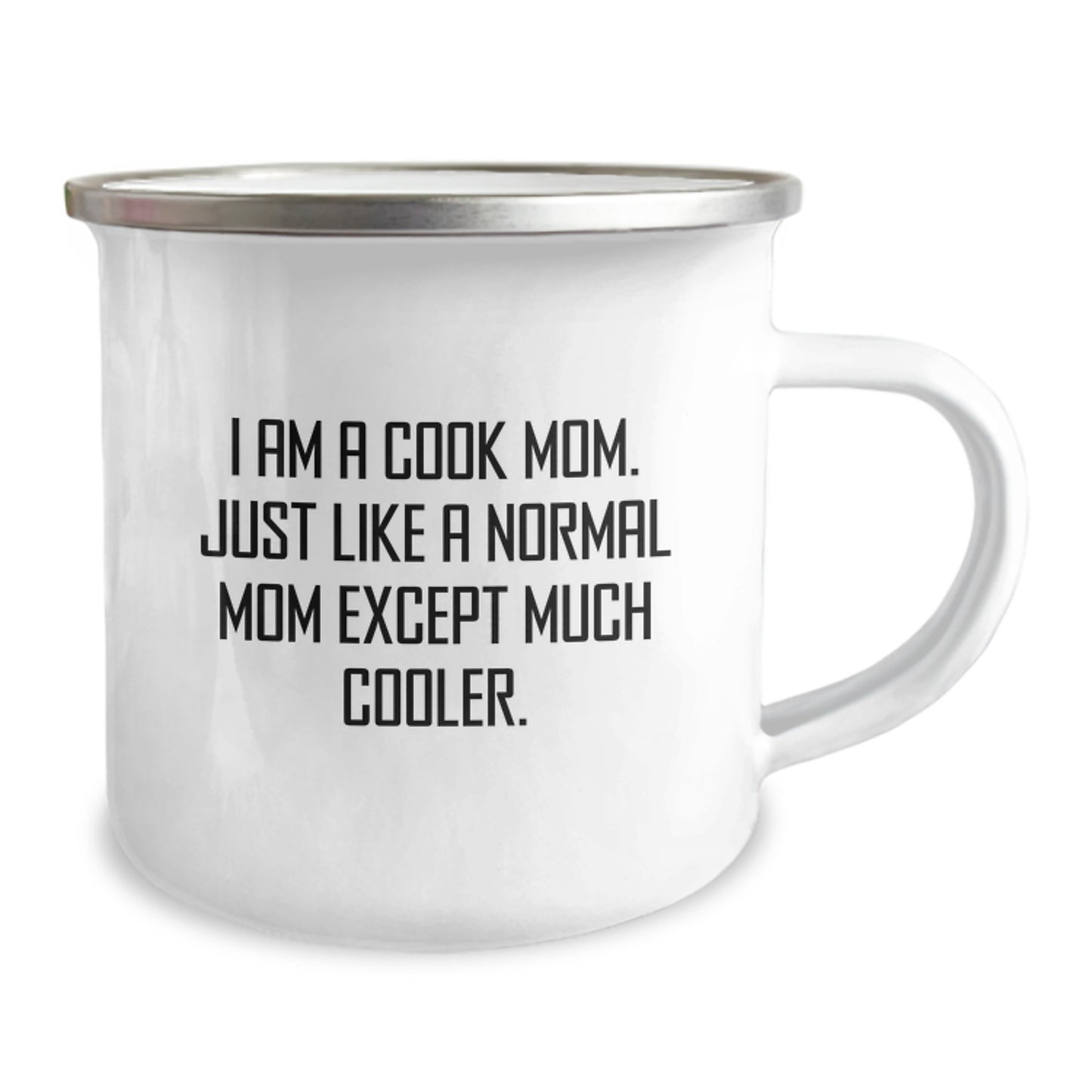 Birthday Gift Camping Mug for Her I Am A Cook Mom Present - Image 2