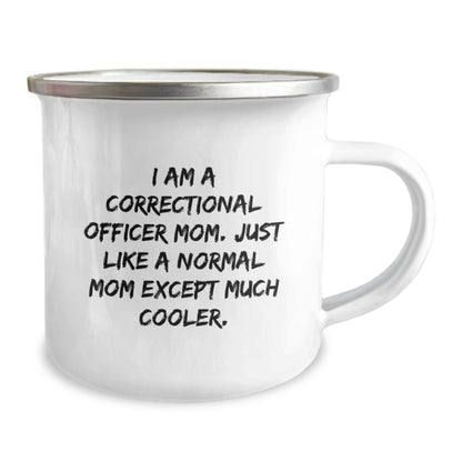 Correctional Officer Mom Funny Camping Mug Gifts from Friends for Correctional Officer Birthday Unique Gifts - Image 2