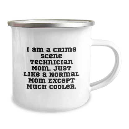 Crime Scene Technician Keepsake Camping Mug for Him Birthday Gift - Image 2