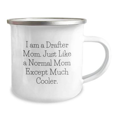 Ultimate Drafter Mom Keepsake Camping Premium Mug for Him Birthday Gift - Image 2