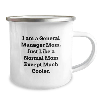 Camping Mug Gifts from General Manager Moms for General Manager Graduates, Funny Quote, Unique Graduation Gifts - Image 2