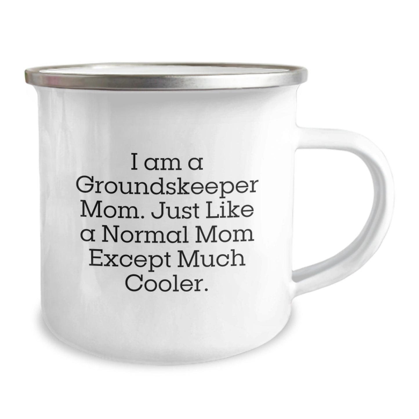 Gifts from Mom to groundskeeper Dad, Funny Camping Mug for Graduation Unique Gifts - Image 2