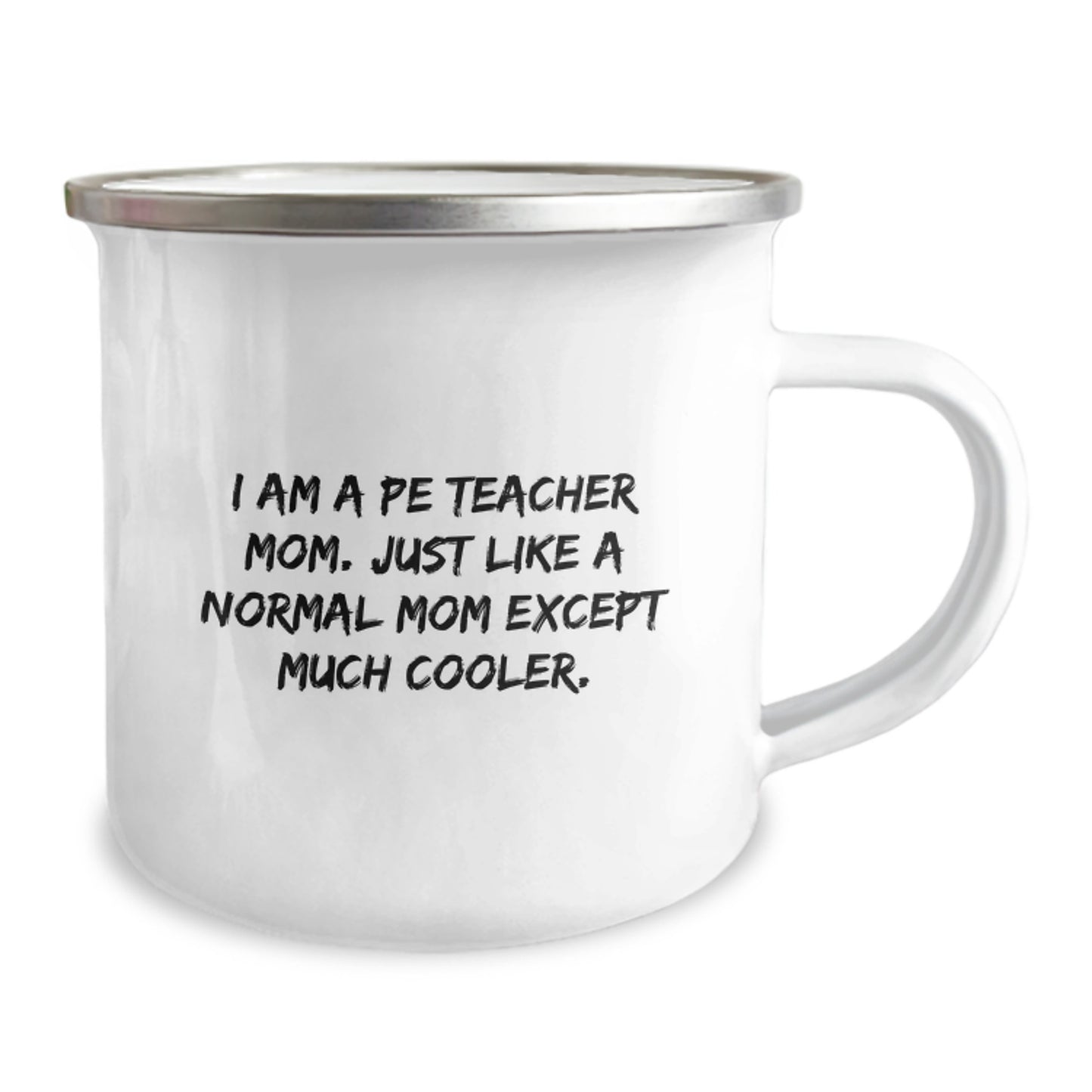 Birthday Gift for Her PE Teacher Camping Mug Present - Image 2