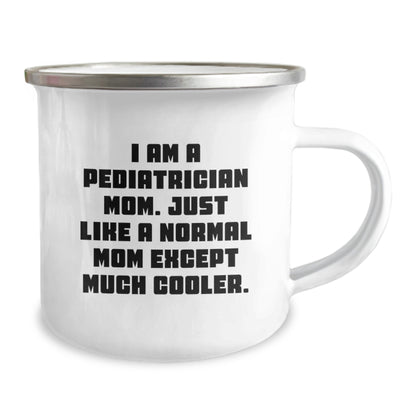 Funny Pediatrician Mom Camping Mug Gifts for Pediatrician Friends - Unique Graduation Celebration - Image 2