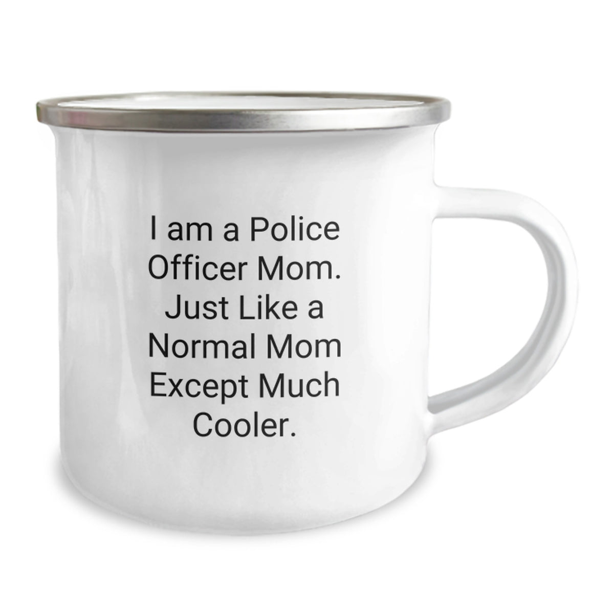 Police Officer Keepsake Camping Mug for Him Birthday Gift - Image 2