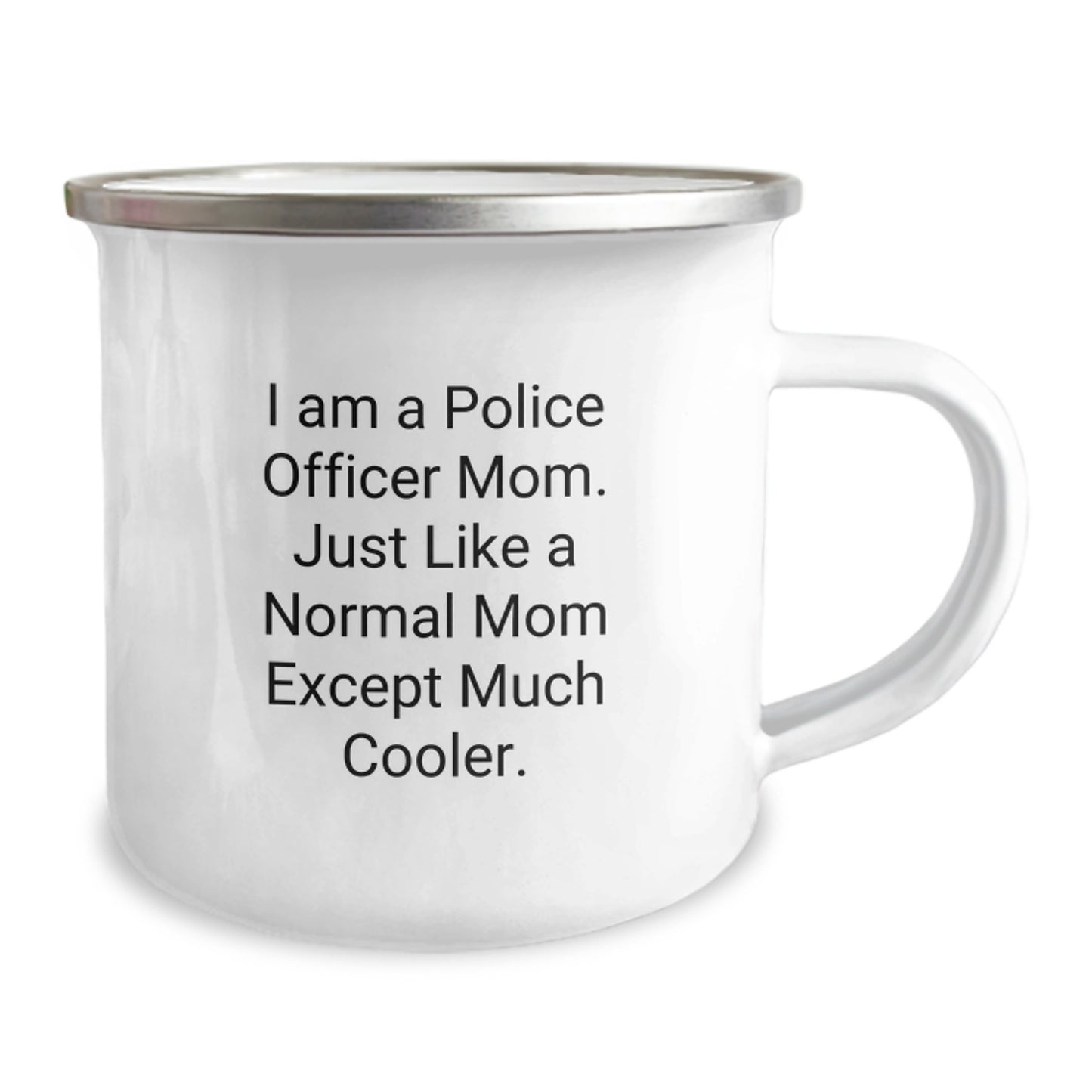 Police Officer Keepsake Camping Mug for Him Birthday Gift - Image 2