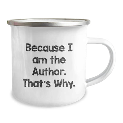 Author Keepsake Camping Mug for Him Birthday Gift - Image 2