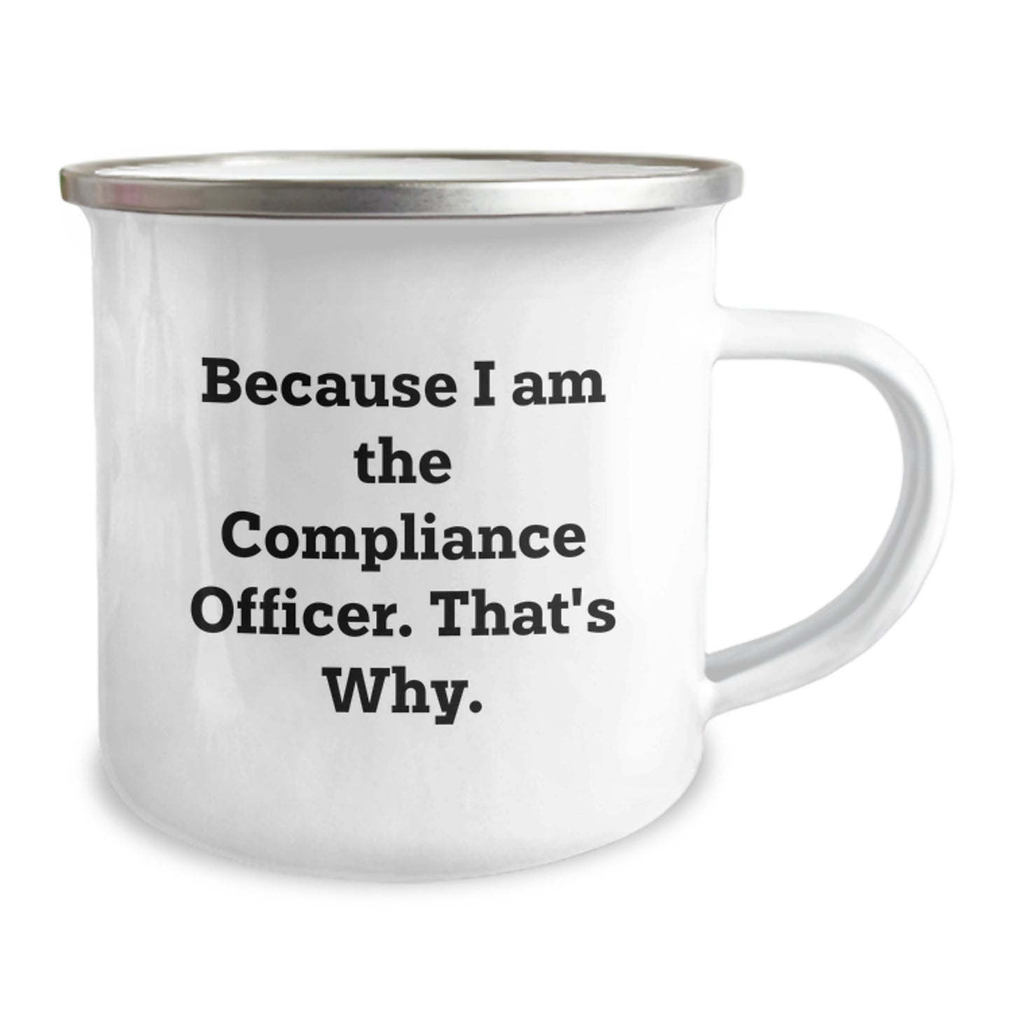 Compliance Officer Premium Keepsake Camping Mug for Him Birthday Gift - Image 2