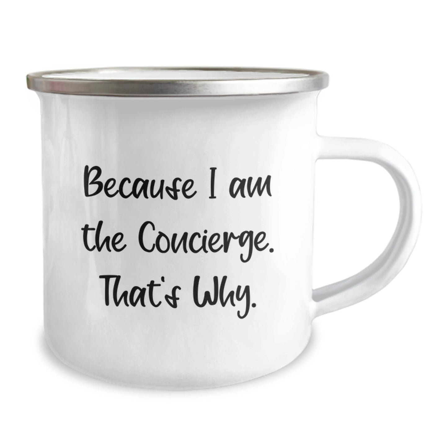 Concierge Camping Mug Keepsake Birthday Gift for Him - Image 2