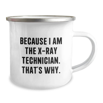 X-Ray Technician Keepsake Stainless Camping Mug for Him Christmas Gift - Image 2