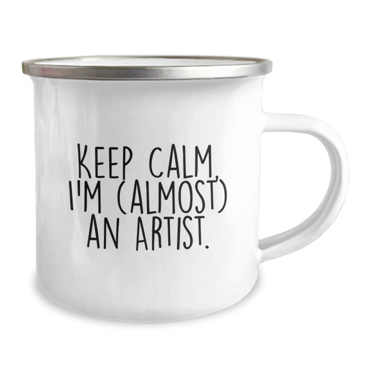 Christmas Gift for Her Keep Calm, I'm (Almost) An Artist Present Camping - Image 2