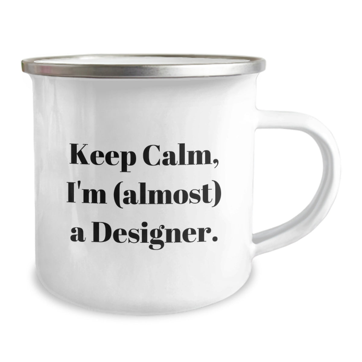 Designer Gift for Him Keep Calm, I'm (Almost) A Designer Keepsake - Image 2