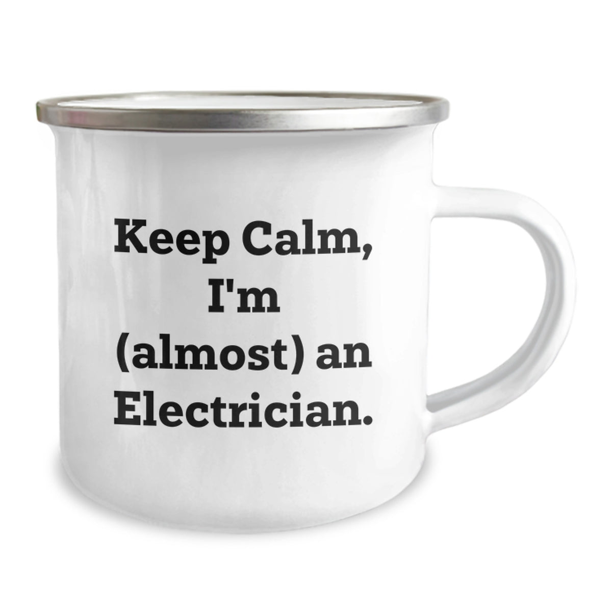 Christmas Gift for Her - Keep Calm, I'm (Almost) An Electrician Camping - Image 2
