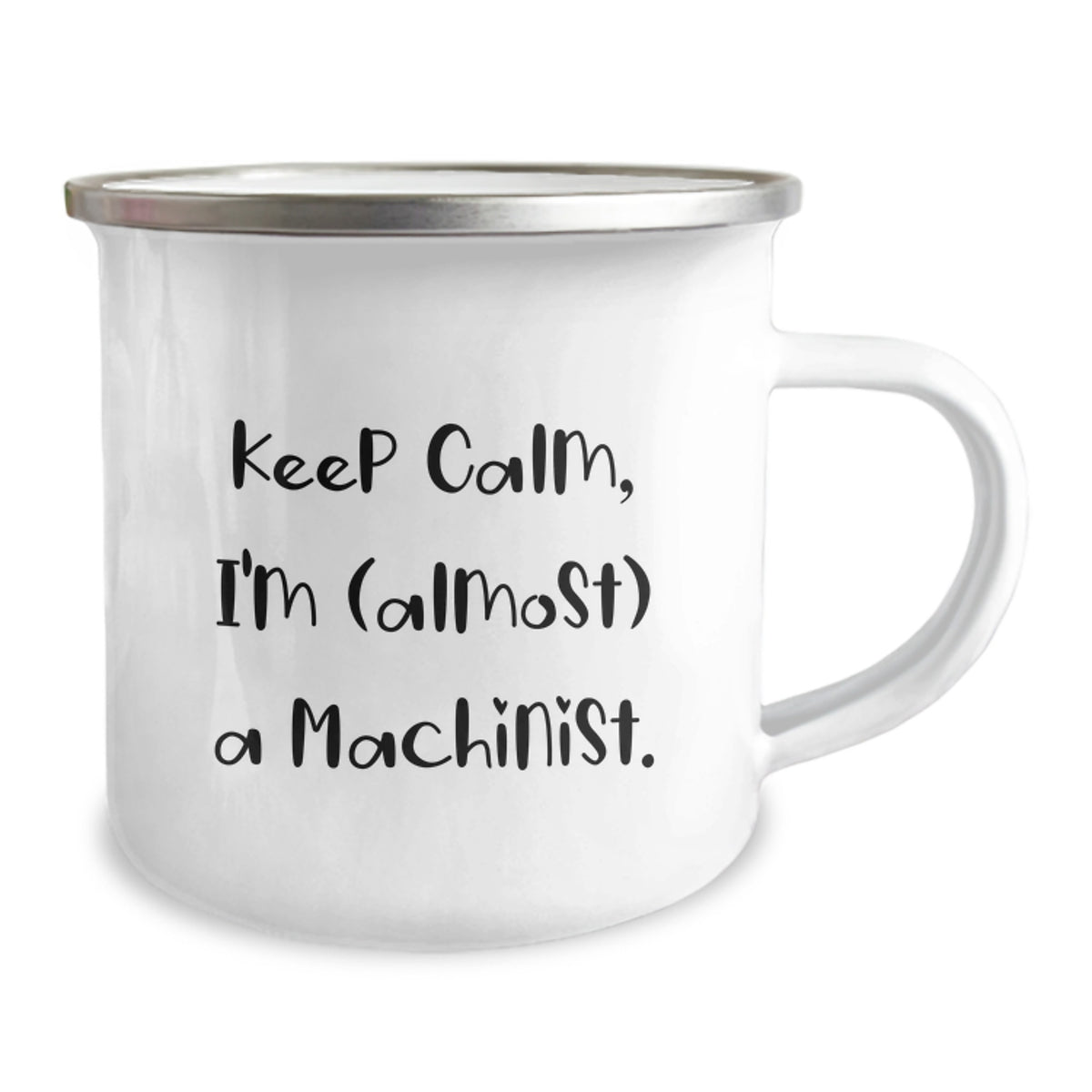 Machinist Gift for Him Keep Calm, I'm (Almost) A Machinist Keepsake - Image 2