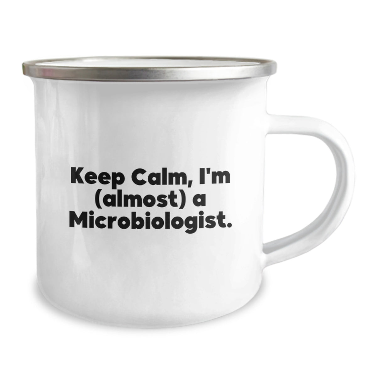 Microbiologist Gift for Him - Keep Calm, I'm (Almost) A Microbiologist - Image 2