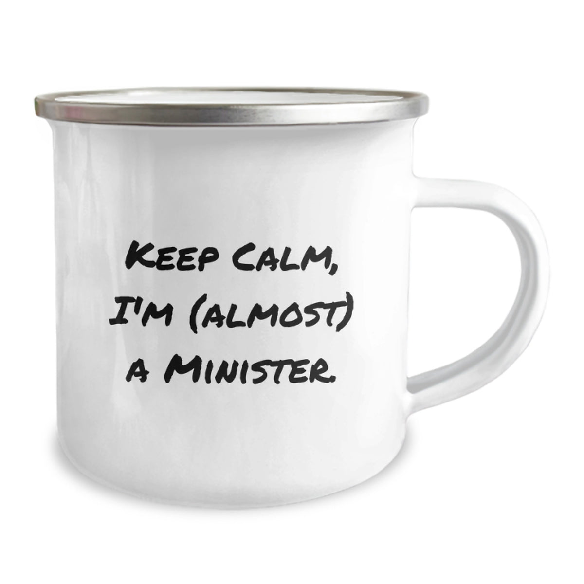 Minister Gift for Him Keep Calm, I'm (Almost) A Minister Keepsake - Image 2