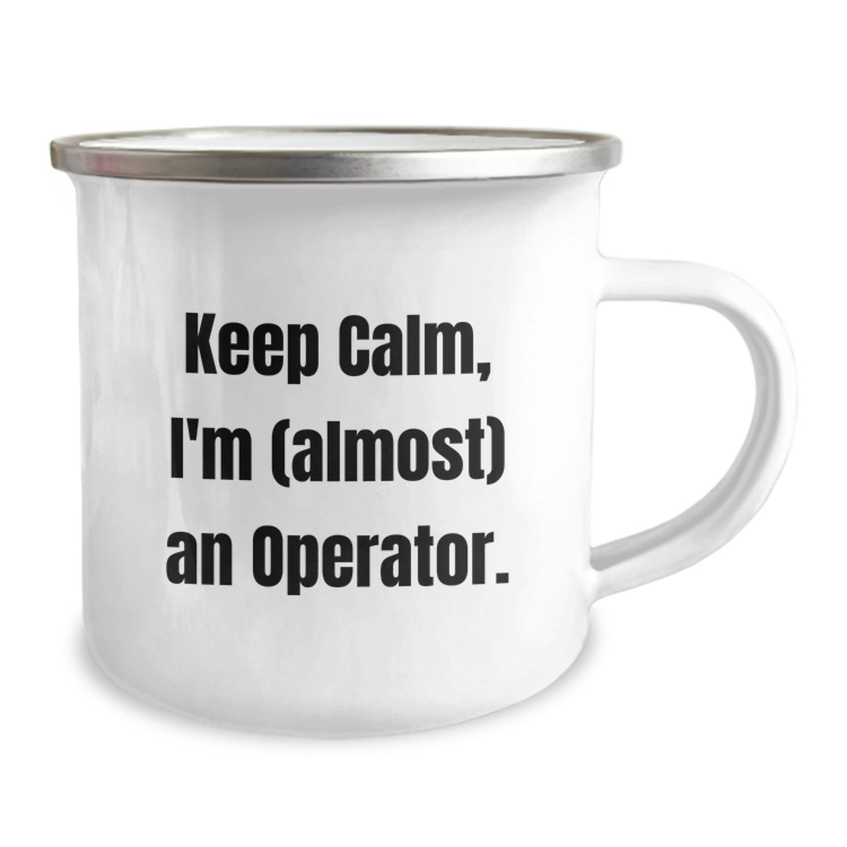 Operator Gift for Him Keep Calm, I'm (Almost) An Operator Keepsake - Image 2