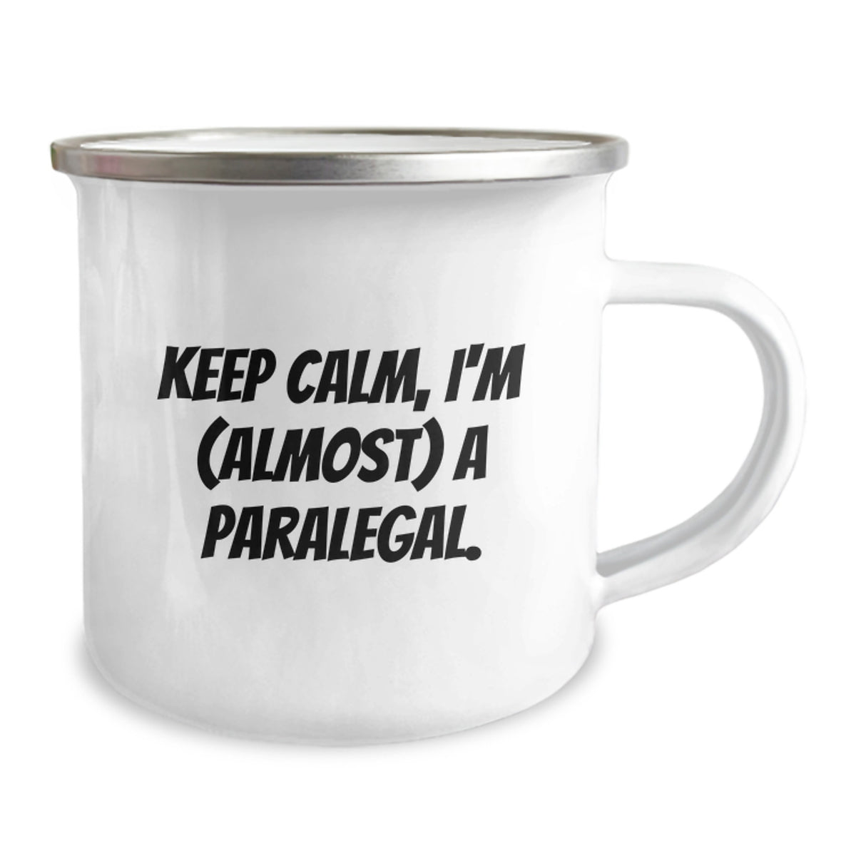 Paralegal Gift for Him - Keep Calm, I'm (Almost) A Paralegal Keepsake - Image 2
