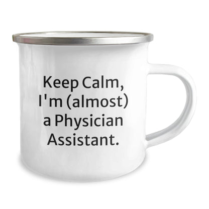 Sarcastic Gift for Friends - Keep Calm, I'm (Almost) A Physician - Image 2