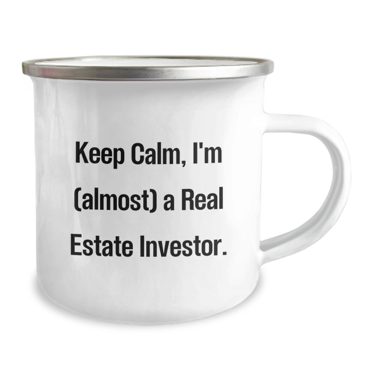 Christmas Gift for Her Keep Calm, I'm (Almost) A Real Estate Investor - Image 2
