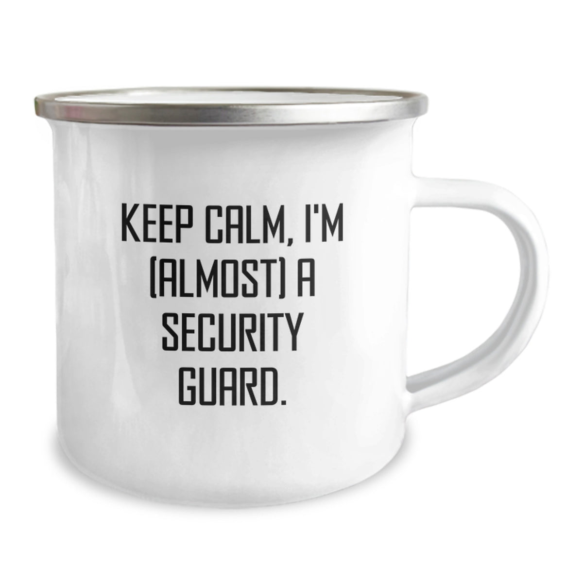 Security Guard Gift for Him Keep Calm, I'm (Almost) A Security Guard - Image 2