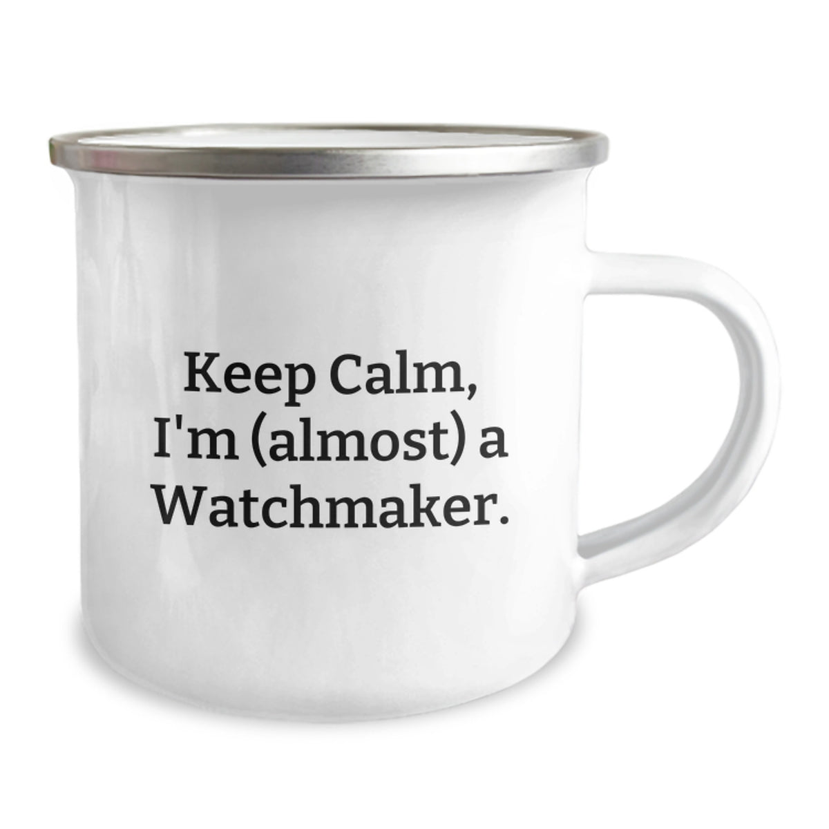 Watchmaker Keepsake Camping Mug for Him Stainless Steel Christmas Gift - Image 2